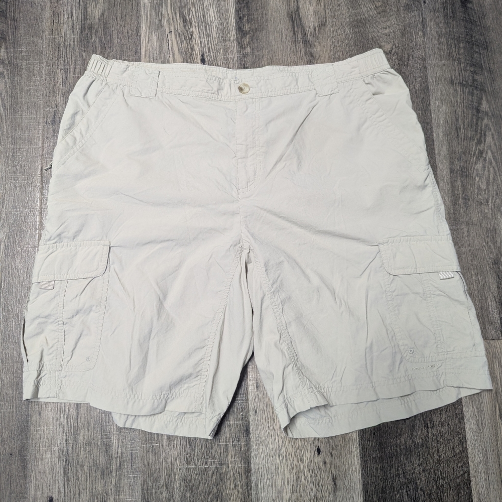 Men's Casual Cargo Khaki Shorts XL